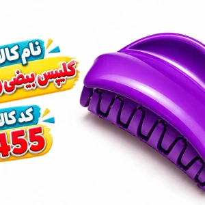 کلیپس بیضی رنگی 0455